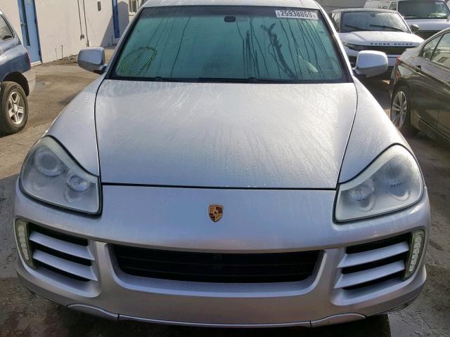 WP1AB29P48LA43243 - 2008 PORSCHE CAYENNE S SILVER photo 9