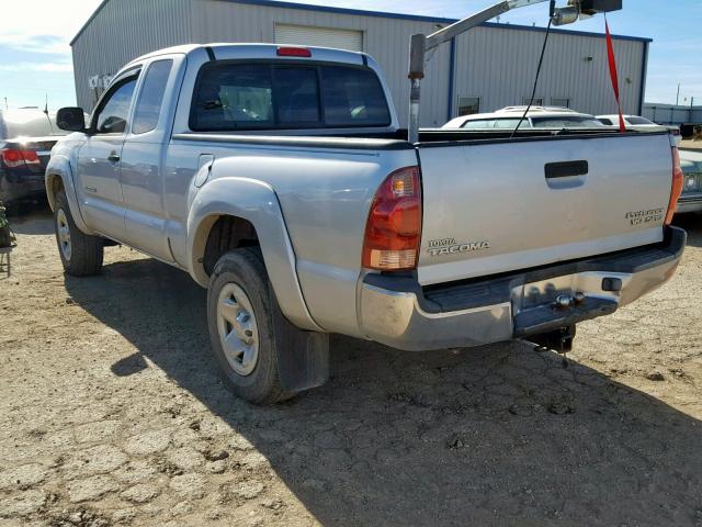 5TETU62N96Z299011 - 2006 TOYOTA TACOMA PRE SILVER photo 3