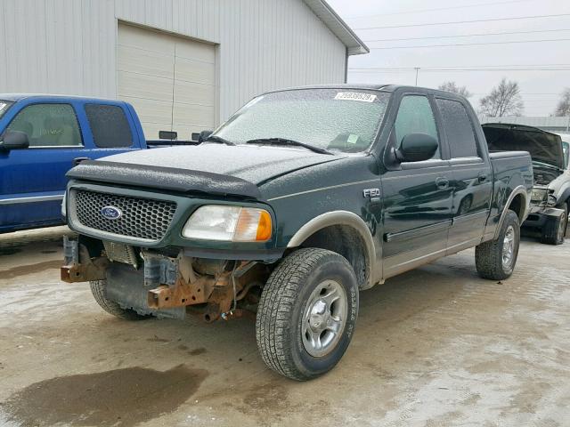 1FTRW08L13KC60470 - 2003 FORD F150 SUPER GREEN photo 2