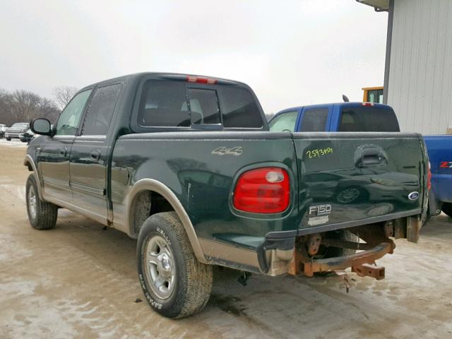 1FTRW08L13KC60470 - 2003 FORD F150 SUPER GREEN photo 3