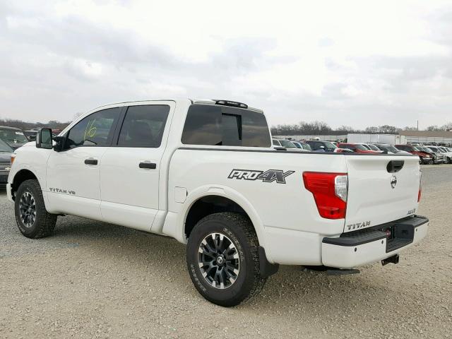 1N6AA1E53JN510775 - 2018 NISSAN TITAN SV WHITE photo 3