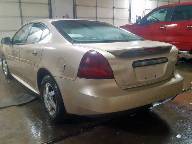 2G2WP522151203299 - 2005 PONTIAC GRAND PRIX 金色 照片 3
