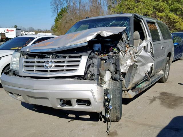 3GYFK66N54G119409 - 2004 CADILLAC ESCALADE E SILVER photo 2