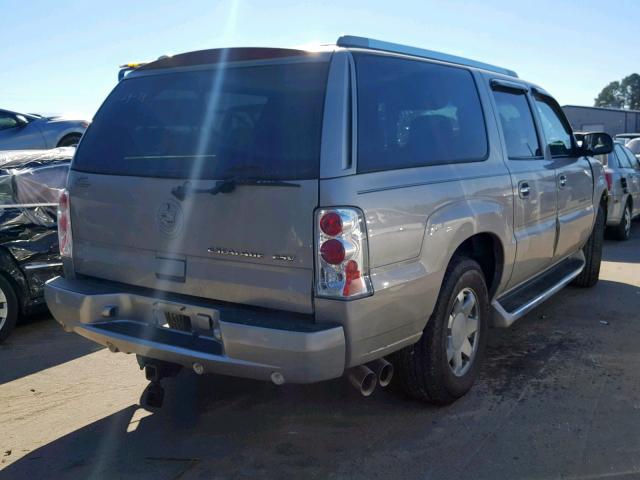 3GYFK66N54G119409 - 2004 CADILLAC ESCALADE E SILVER photo 4