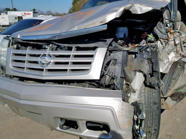 3GYFK66N54G119409 - 2004 CADILLAC ESCALADE E SILVER photo 9