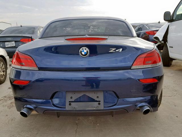 WBALM1C54CE633801 - 2012 BMW Z4 SDRIVE3 BLUE photo 6