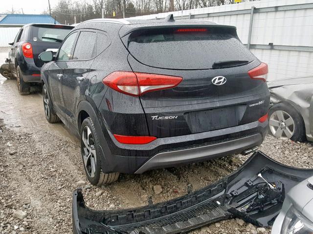 KM8J33A24GU061878 - 2016 HYUNDAI TUCSON LIM BLACK photo 3