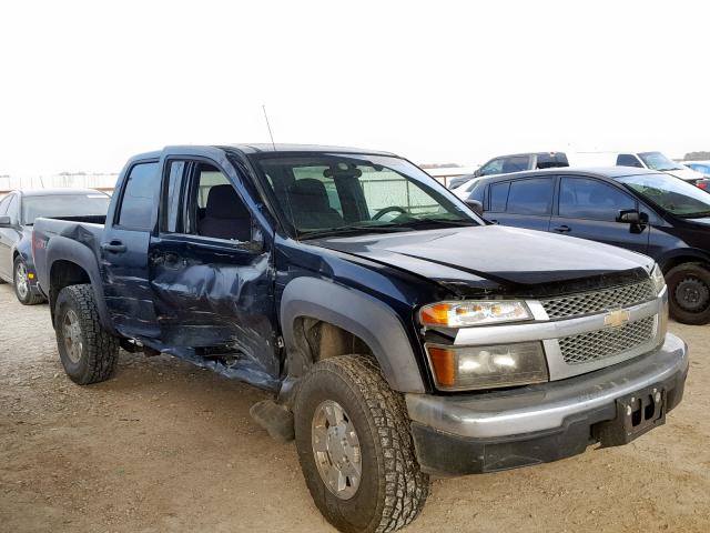 1GCDS13E978230883 - 2007 CHEVROLET COLORADO BLACK photo 1