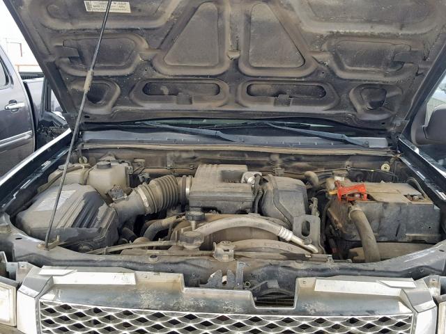 1GCDS13E978230883 - 2007 CHEVROLET COLORADO BLACK photo 7