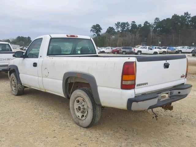 1GTGC24U21Z109622 - 2001 GMC NEW SIERRA WHITE photo 3