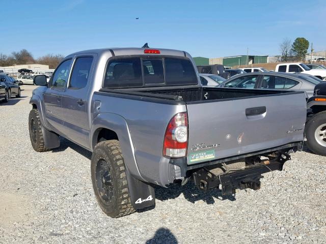 3TMLU4EN4EM145415 - 2014 TOYOTA TACOMA DOU შავი ფოტო 3