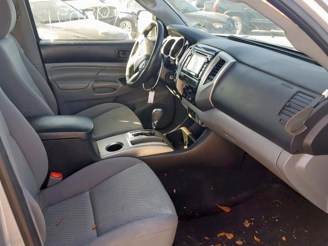 3TMLU4EN4EM145415 - 2014 TOYOTA TACOMA DOU შავი ფოტო 5