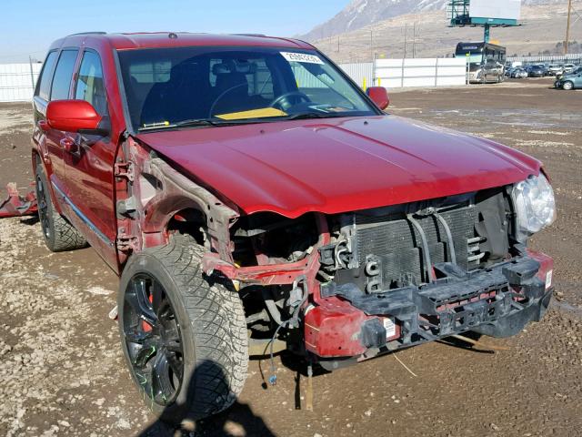 1J8HR78W19C551780 - 2009 JEEP GRAND CHER RED photo 1