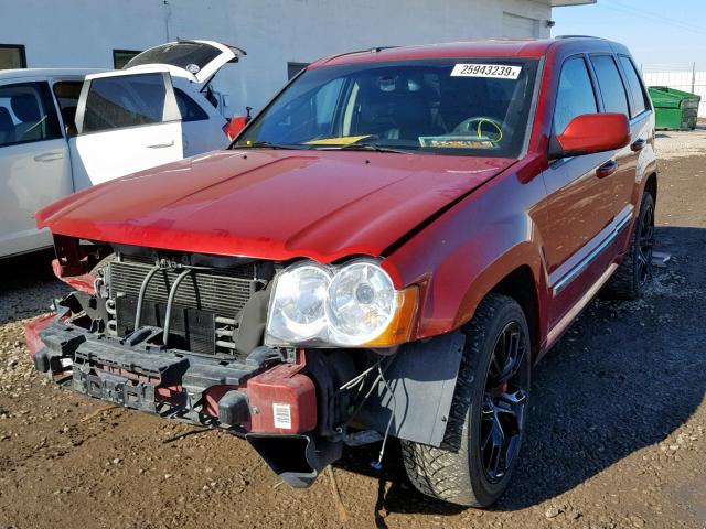 1J8HR78W19C551780 - 2009 JEEP GRAND CHER RED photo 2