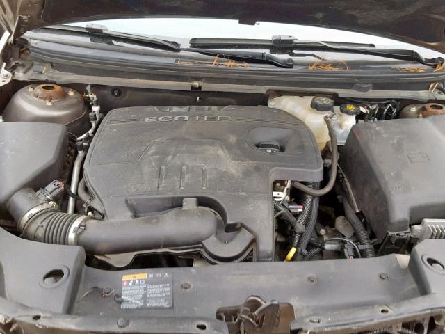 1G1ZC5E07AF230839 - 2010 CHEVROLET MALIBU 1LT GOLD photo 7