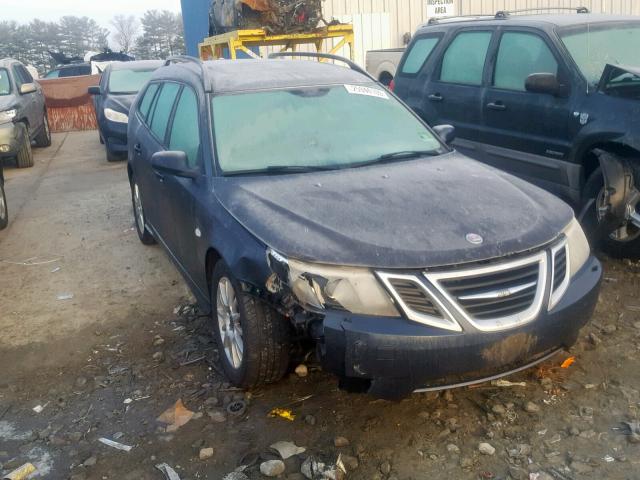 YS3FB59Y181100357 - 2008 SAAB 9-3 2.0T BLUE photo 1