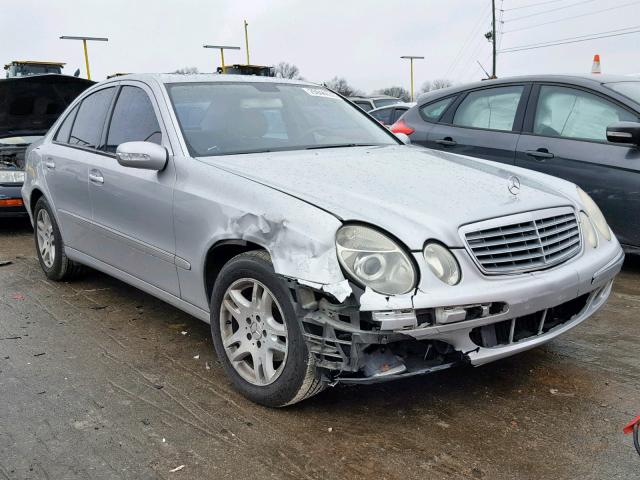 WDBUF65J74A472988 - 2004 MERCEDES-BENZ E 320 SILVER photo 1