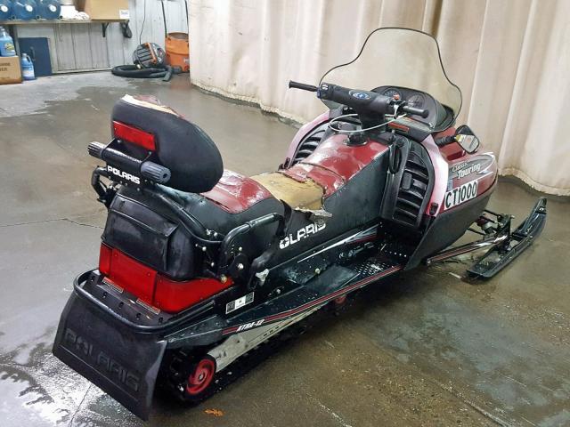 4XAST4B671C143119 - 2001 POLA SNOWMOBILE RED photo 4