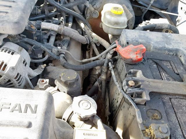 1B7HG48N62S615407 - 2002 DODGE DAKOTA QUA BLUE photo 9