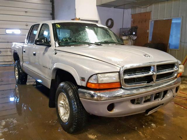 1B7GG2AX6YS777915 - 2000 DODGE DAKOTA QUA SILVER photo 1