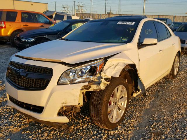 1G11E5SA1DF303082 - 2013 CHEVROLET MALIBU 2LT WHITE photo 2