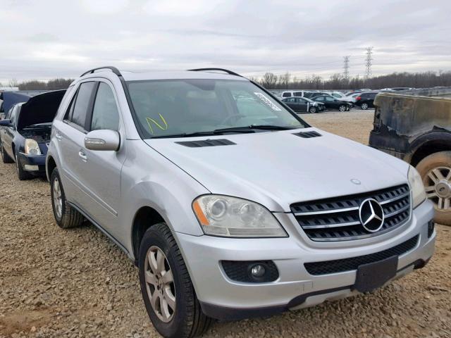 4JGBB86E17A216721 - 2007 MERCEDES-BENZ ML 350 SILVER photo 1