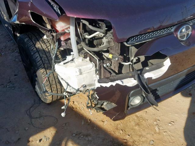 JTLZE4FE7CJ014984 - 2012 TOYOTA SCION XB 棕色 照片 9