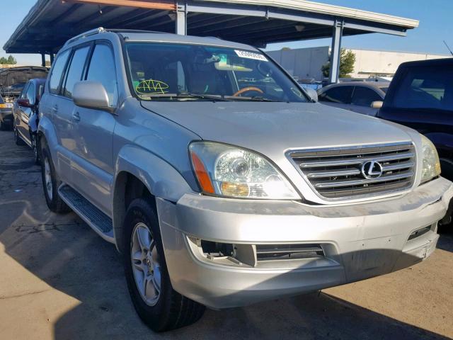 JTJBT20X130012586 - 2003 LEXUS GX 470 SILVER photo 1