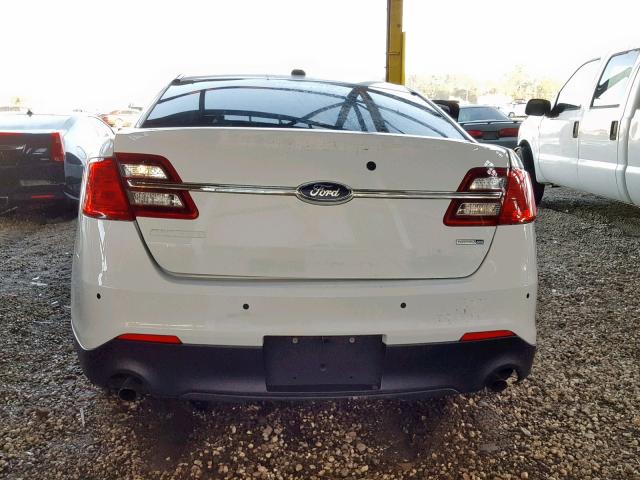 1FAHP2MK2FG133709 - 2015 FORD TAURUS POL WHITE photo 9