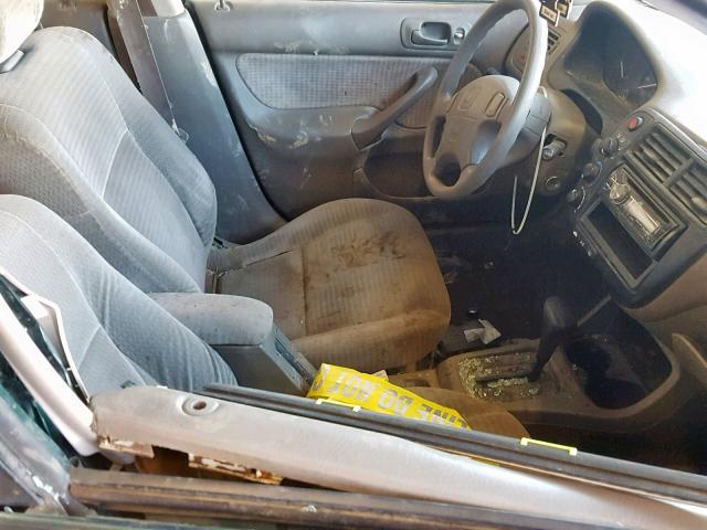 2HGEJ6612XH515708 - 1999 HONDA CIVIC BASE Yaşıl foto 5