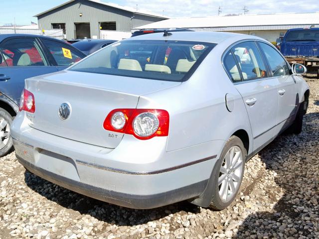 WVWJK7AN1AP043675 - 2010 VOLKSWAGEN PASSAT KOM SILVER photo 4