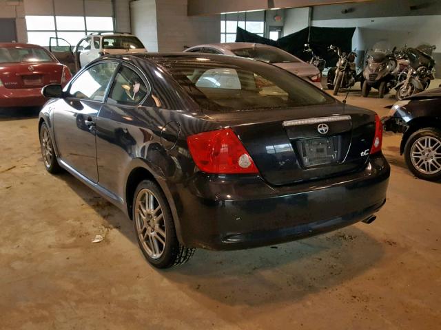 JTKDE177960077365 - 2006 TOYOTA SCION TC შავი ფოტო 3
