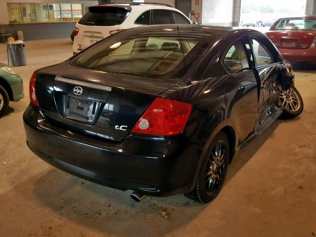 JTKDE177960077365 - 2006 TOYOTA SCION TC შავი ფოტო 4