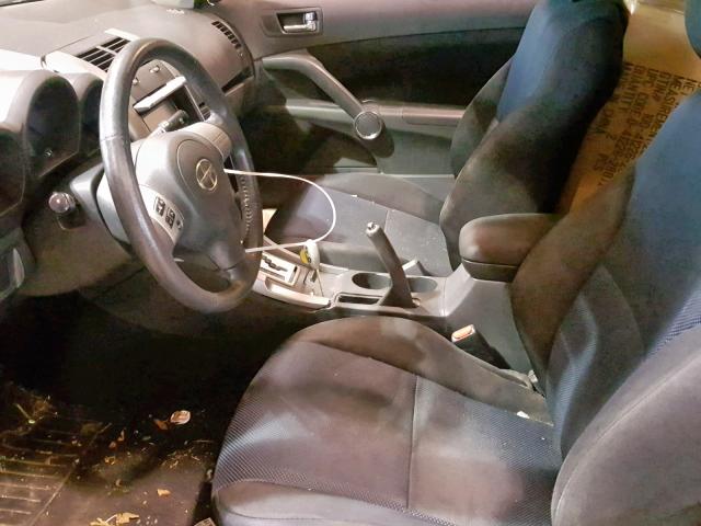 JTKDE177960077365 - 2006 TOYOTA SCION TC შავი ფოტო 5