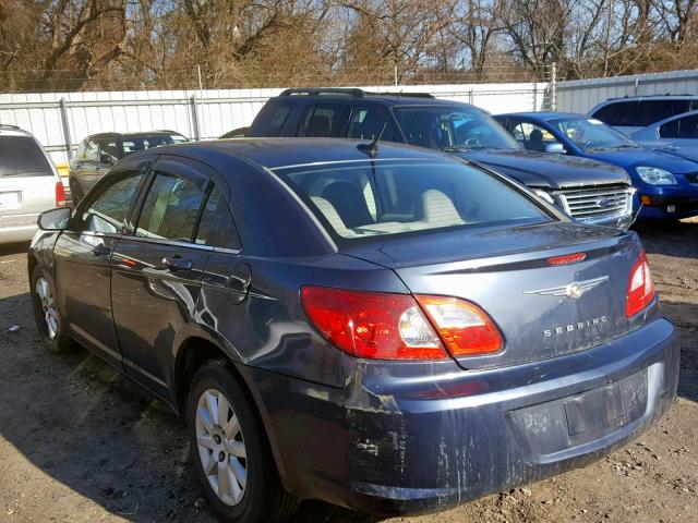 1C3LC46J08N152665 - 2008 CHRYSLER SEBRING LX BLUE photo 3