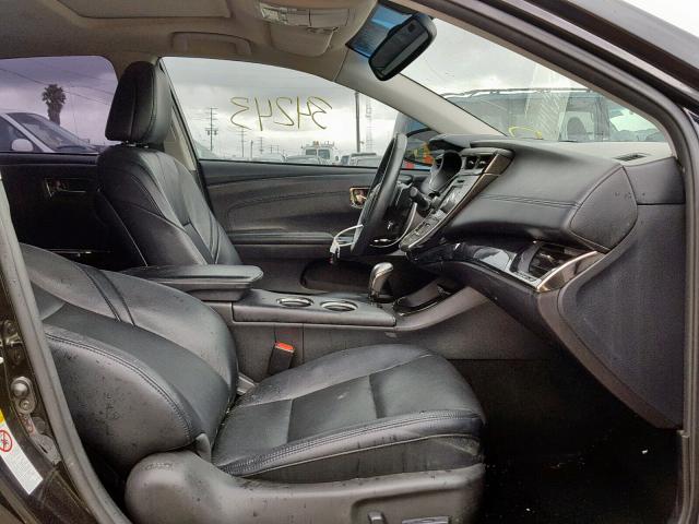 4T1BK1EB3FU139796 - 2015 TOYOTA AVALON XLE BLACK photo 5