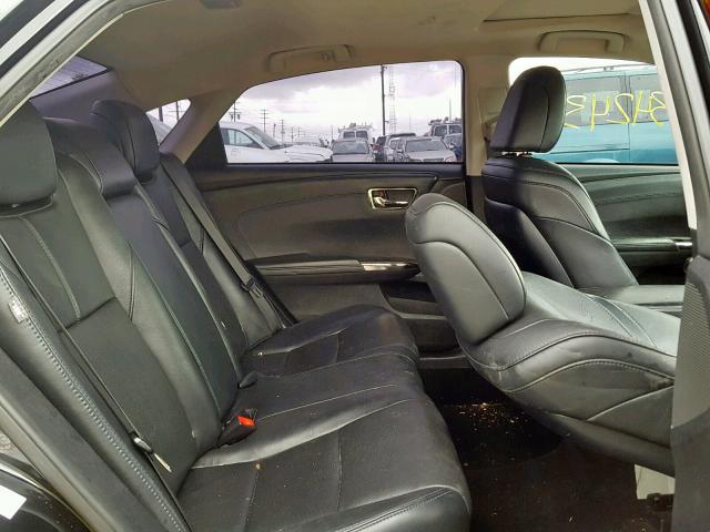 4T1BK1EB3FU139796 - 2015 TOYOTA AVALON XLE BLACK photo 6