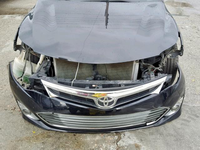 4T1BK1EB3FU139796 - 2015 TOYOTA AVALON XLE BLACK photo 9