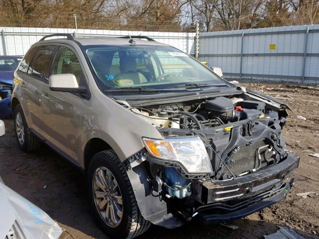 2FMDK38C77BA79554 - 2007 FORD EDGE SEL GOLD photo 1