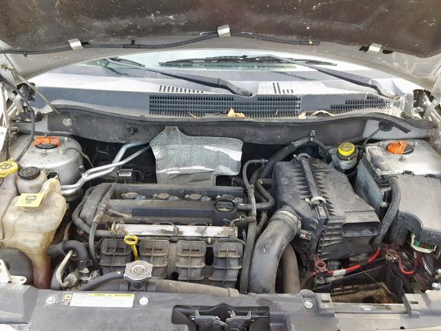 1B3HB48A59D172503 - 2009 DODGE CALIBER SX SILVER photo 7