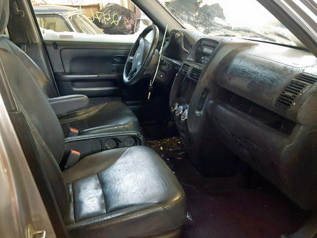 JHLRD78946C812578 - 2006 HONDA CR-V SE SILVER photo 5