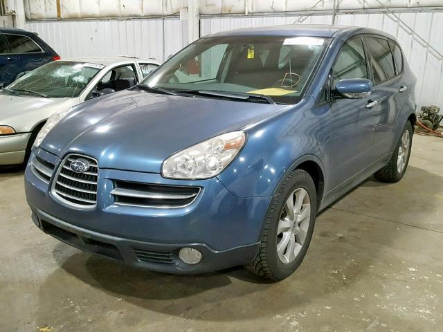 4S4WX85C164430446 - 2006 SUBARU B9 TRIBECA BLUE photo 2