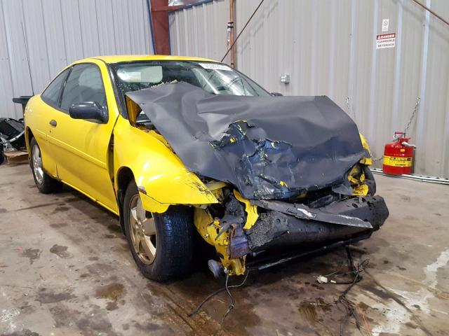 1G1JF12F247130796 - 2004 CHEVROLET CAVALIER L YELLOW photo 1