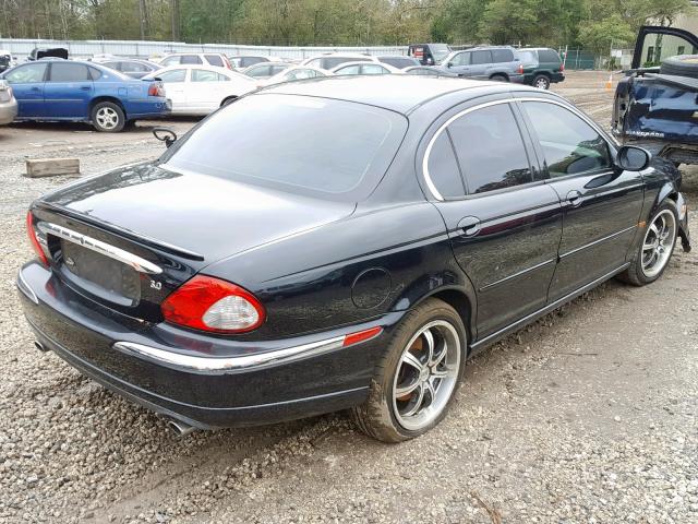 SAJEA51C93WD42528 - 2003 JAGUAR X-TYPE 3.0 BLACK photo 4