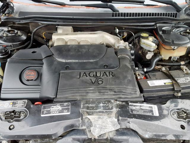 SAJEA51C93WD42528 - 2003 JAGUAR X-TYPE 3.0 BLACK photo 7