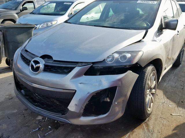 JM3ER2AM1B0396328 - 2011 MAZDA CX-7 SILVER photo 9