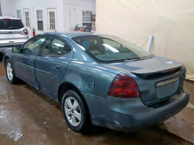 2G2WP552261230847 - 2006 PONTIAC GRAND PRIX BLUE photo 3