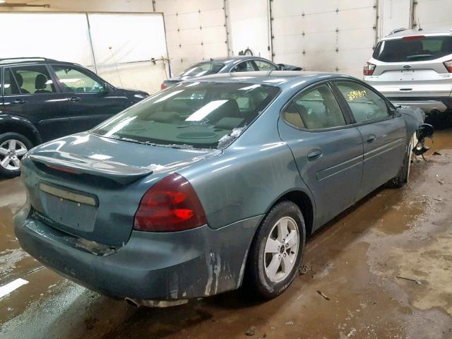 2G2WP552261230847 - 2006 PONTIAC GRAND PRIX BLUE photo 4