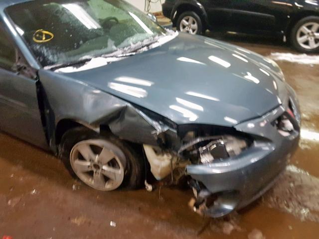 2G2WP552261230847 - 2006 PONTIAC GRAND PRIX BLUE photo 9