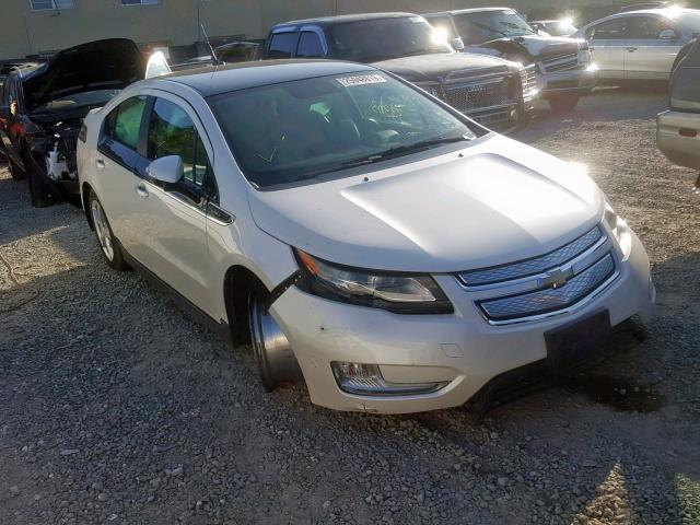 1G1RB6E46CU114252 - 2012 CHEVROLET VOLT WHITE photo 1